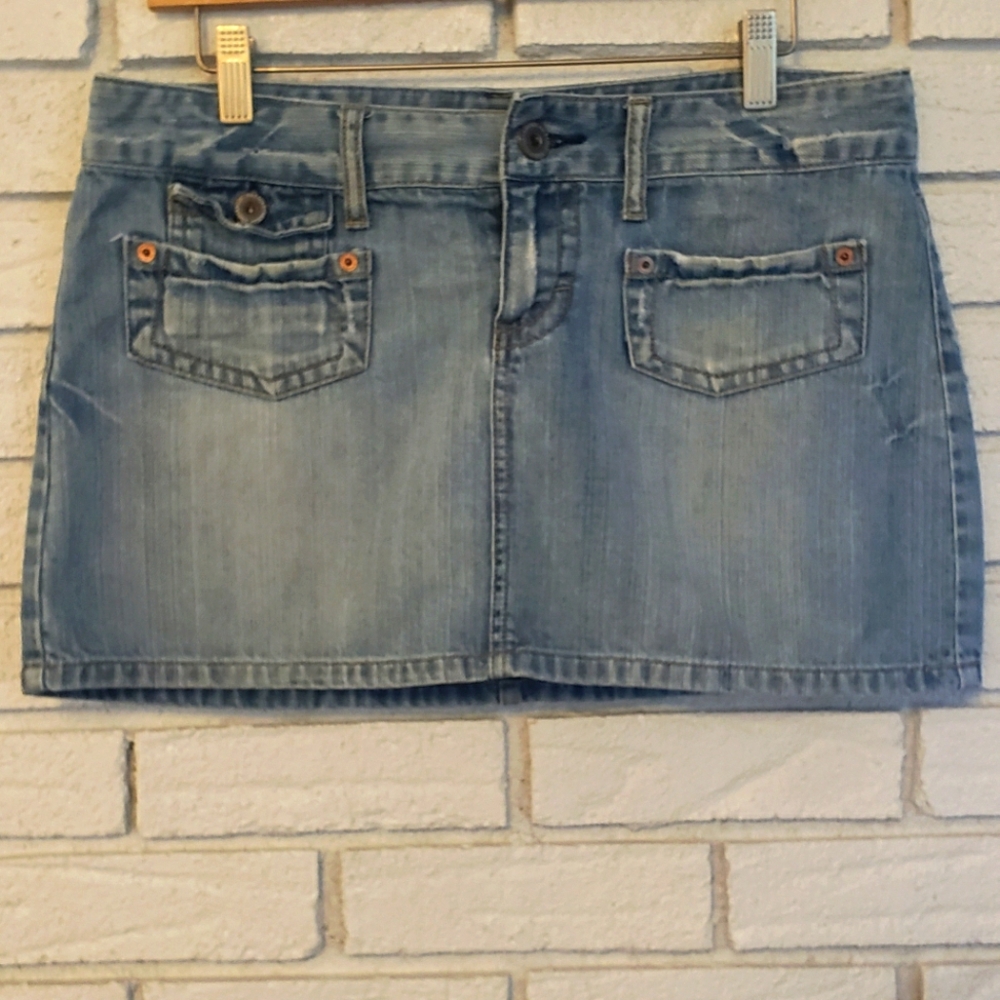 American Eagle Denim jean skirt Y2K size 8